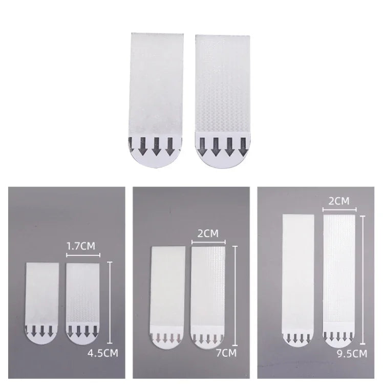 掛畫條鉤與環帶掛畫器 9.5x2cm，4.5x1.7cm，9.5x2cm