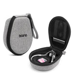 適用於 Aftershokz AS660/AS650 Baona BN-F035 耳機防壓防震收納袋，BN-F035（灰色）