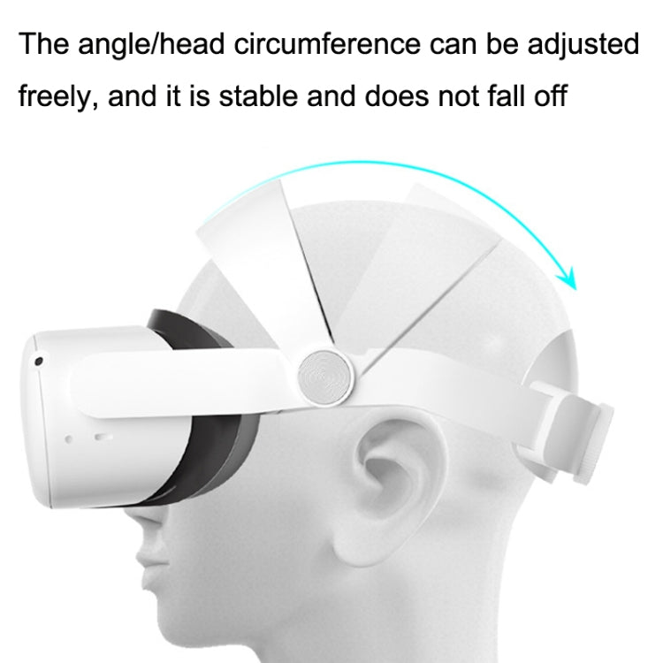 Oculus Quest 2 VR SHINECON OS01 可調節全包頭帶 VR 配件，OS01 頭帶