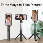 便攜360度旋轉可折疊藍牙自拍棒，規格：P20S 72cm，P20S-1 74cm，P20H 102cm，P20H-1 102cm