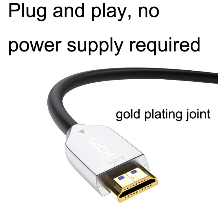 2.0 版本 HDMI 光纖線 4K 超高清監視器連接線，長度：10米、15米、20米、25米、30米、35米、40米、50米、60米 帶軸、70米 帶軸、80米 帶軸、90米 帶軸、100米 帶軸、150米 帶軸、200米 帶軸