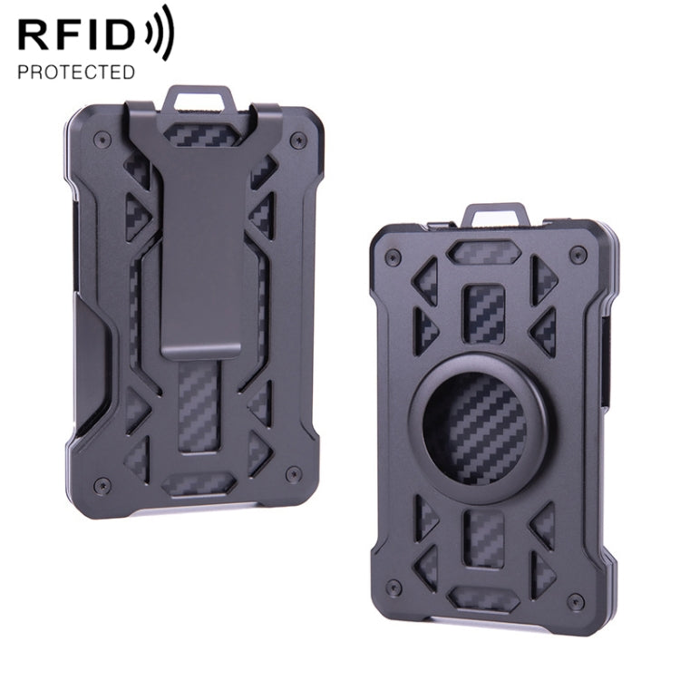 適用AirTag第二代 / AirTag第一代卡片夾金屬防盜RFID錢包，ak-4 A黑色，ak-4 A藍色，ak-4 A銀色，ak-4 A灰色，ak-4 B黑色，ak-4 B銀色，ak-4 B藍色，ak-4 B灰色