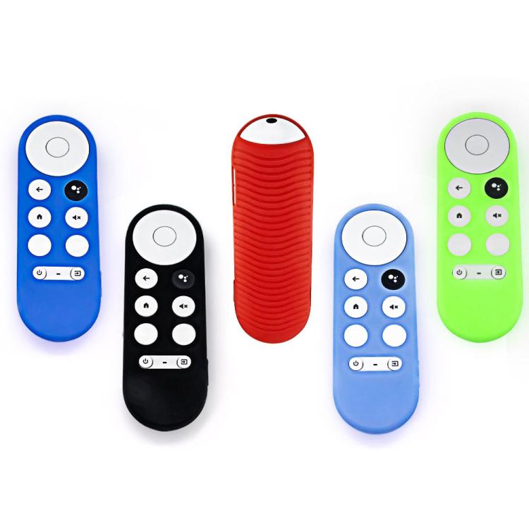 適用於Google Chromecast 2020 Y16 遙控器防摔矽膠保護套，Y16（螢光藍），Y16（黑色），Y16（紅色），Y16（藍色），Y16（螢光綠）