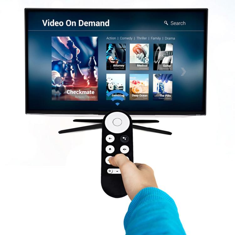 適用於Google Chromecast 2020 Y16 遙控器防摔矽膠保護套，Y16（螢光藍），Y16（黑色），Y16（紅色），Y16（藍色），Y16（螢光綠）