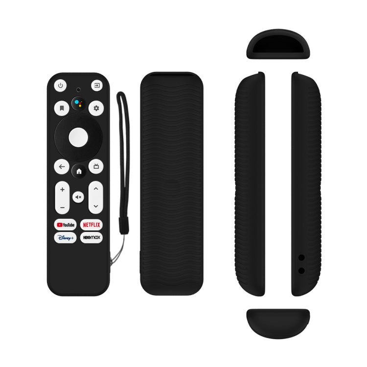 Y55 適用於 ONN Android TV 4K UHD 串流裝置防摔矽膠遙控器保護套