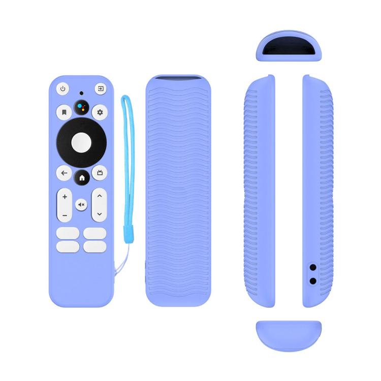 Y55 適用於 ONN Android TV 4K UHD 串流裝置防摔矽膠遙控器保護套
