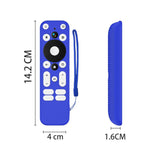 Y55 適用於 ONN Android TV 4K UHD 串流裝置防摔矽膠遙控器保護套