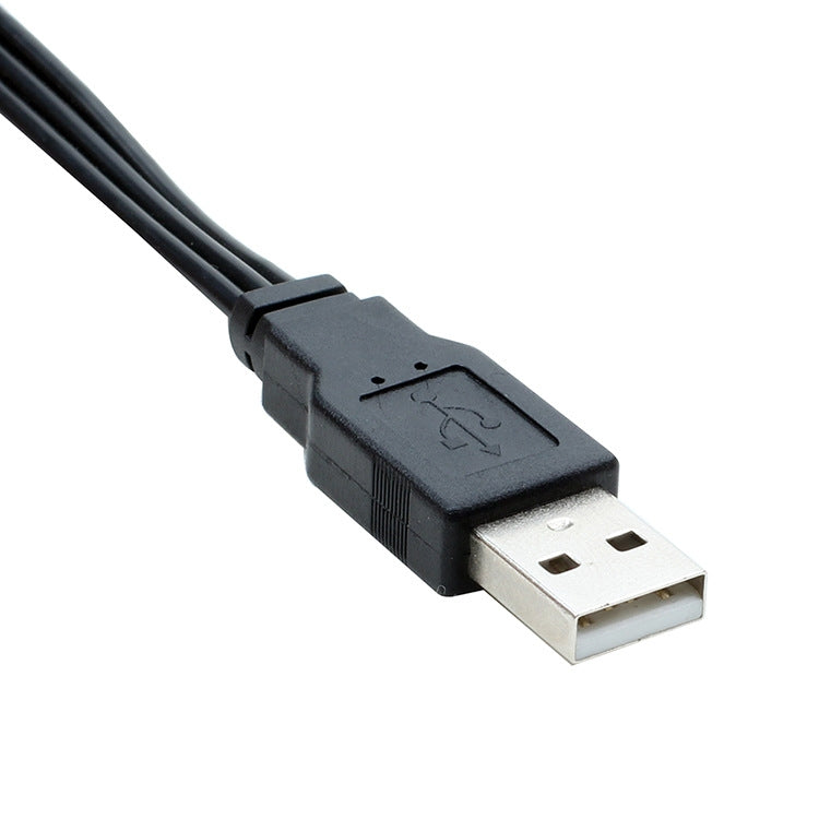 USB 轉 3 RCA 公對母 AV 音頻線，25厘米，1.5米