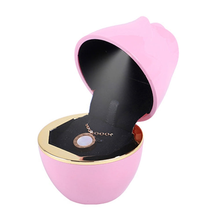 017257 Rose Shape LED Spotlight Ring Necklace Storage Box without Jewelry, Spec:, 017257 Ring(White), 017257 Ring(Pink), 017257 Ring(Green), 017257 Pendant(Red), 017257 Pendant(Royal Blue), 017257 Pendant(White), 017257 Pendant(Pink)                   ...