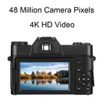 R10 4K 高清 48MP 復古可折疊螢幕數位相機，R10 簡易版