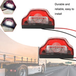 2pcs MK-198 3LED Van / Truck / Trailer White Light License Plate Lamp, MK-198