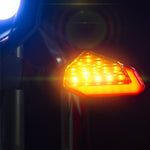 MK-236 4pcs 22LED Motorcycle V Line Two Color Turning Light Signal Angle Light, MK-236 (Yellow Blue), MK-236 (Yellow White), MK-236 (Yellow Red)