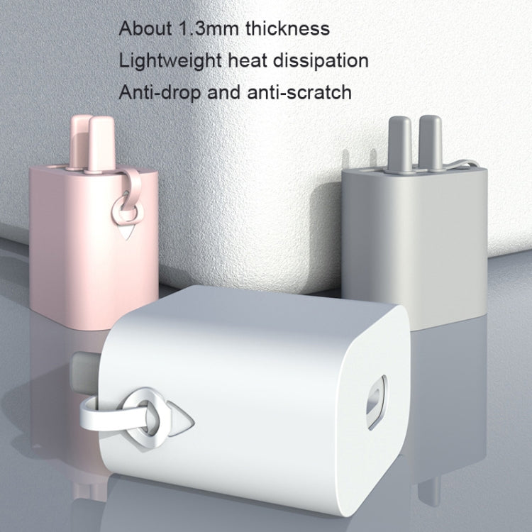 AC01充電器矽膠保護套，適用蘋果系列18W&20W，華為榮耀40W，華為榮耀66W，蘋果5W