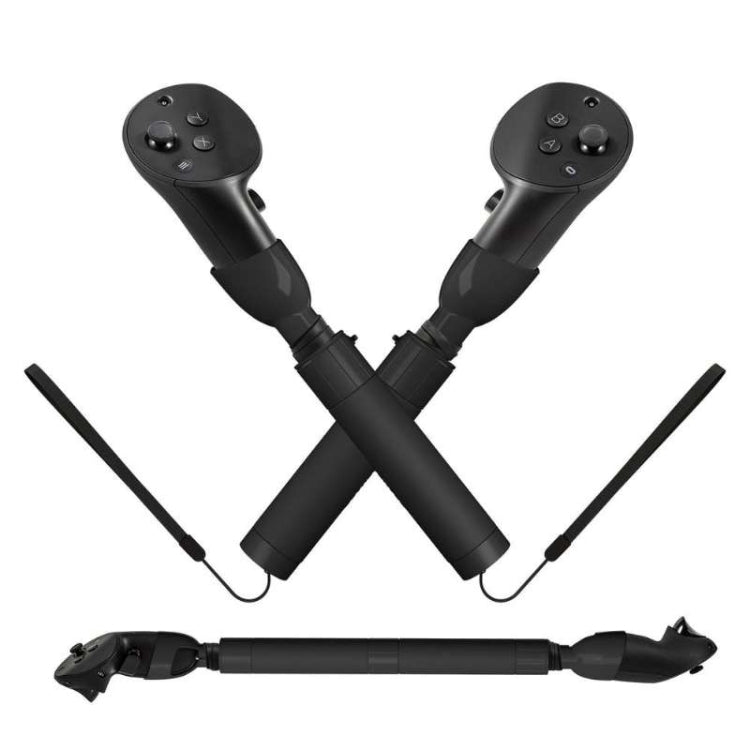 Meta Quest Pro VR 眼鏡高爾夫遊戲燈桿手柄延長桿，適用 Meta Quest Pro 黑色