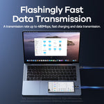 240W 快充數據線，長度：1米，USB2.0，USB4.0