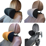 A09 5D Car Universal Adjustment U-shaped Memory Foam Headrest, U-shaped (Black), U-shaped (Gray), U-shaped (Brown), With Stand  (U-shaped)