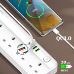 LDNIO 5+4 埠多功能旅行家用辦公快速充電插座