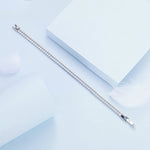 閃亮立方氧化鋯手鍊鍍金銅飾品，YIB055-17LCP、YIB055-19LCP、YIB055-17LVT、YIB055-19LVT