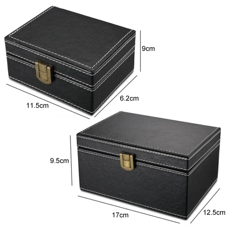 車用 RFID 手機訊號屏蔽鑰匙盒，尺寸：11.5x9x6.2cm，17x12.3x9.5cm