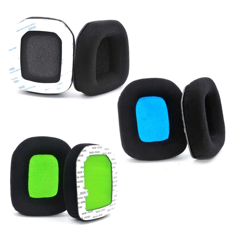 適用於 Logitech Astro A20 2 件絨毛記憶泡棉耳機套耳罩