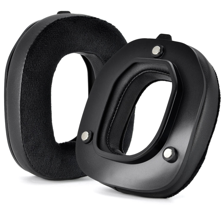 適用於 Logitech Astro A50 第四代耳機替換配件，規格：2 件蛋白皮耳罩，2 件皮革+絨毛耳罩，2 件足球網狀耳罩，2 件絨毛耳罩，1 件蛋白皮頭梁，1 件絨毛頭梁