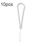 10pcs  Silicone Woven Pattern  Cell Phone Lanyard Anti-loss Hand Rope, Dark Night Green, White, Grass Purple, Light Green, Clove Purple, Antique White, Black, Red, Matcha Green, Lemon Yellow, Shallow Purple, Sand Pink, Sugar Orange, Tea Red            ...