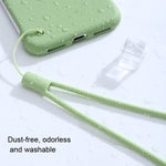 10pcs  Silicone Woven Pattern  Cell Phone Lanyard Anti-loss Hand Rope, Dark Night Green, White, Grass Purple, Light Green, Clove Purple, Antique White, Black, Red, Matcha Green, Lemon Yellow, Shallow Purple, Sand Pink, Sugar Orange, Tea Red            ...