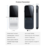 T10Pro Wifi 人工智慧拍照/錄音翻譯機 支援138種語言，T10Pro 白色，T10Pro 黑色