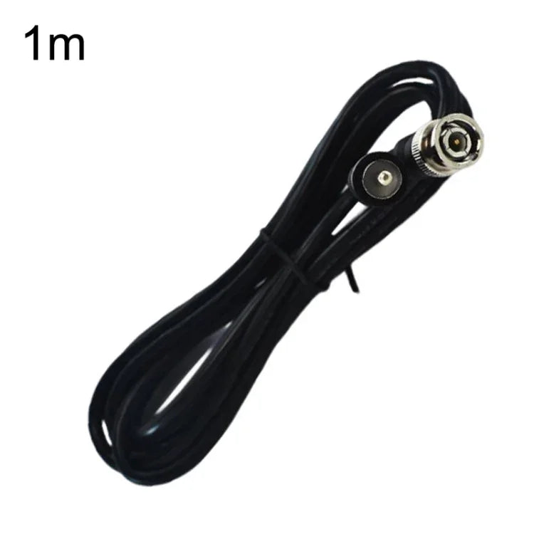 BNC 公頭轉 RCA 公頭連接線 銅製高清視頻同軸監控線，長度：1米，1.5米，2米，3米，5米