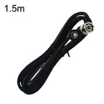 BNC 公頭轉 RCA 公頭連接線 銅製高清視頻同軸監控線，長度：1米，1.5米，2米，3米，5米