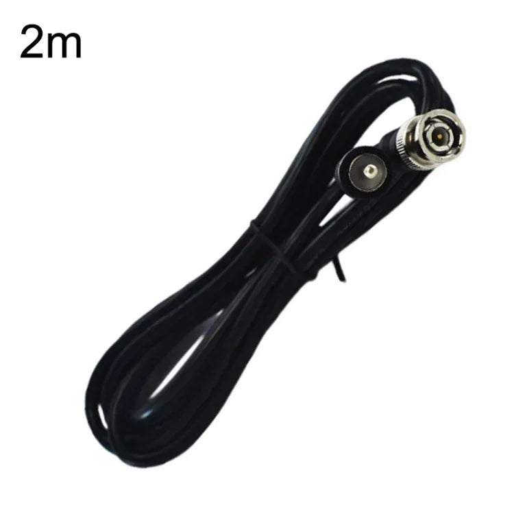 BNC 公頭轉 RCA 公頭連接線 銅製高清視頻同軸監控線，長度：1米，1.5米，2米，3米，5米
