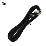 BNC 公頭轉 RCA 公頭連接線 銅製高清視頻同軸監控線，長度：1米，1.5米，2米，3米，5米