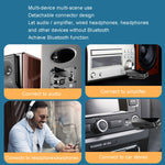 Y2 HiFi 藍牙 5.3 音頻接收器 領夾式 3.5mm 音頻通話轉換器 支援 TF 卡播放，Y2