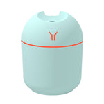 USB迷你桌面彩色夜燈車用加濕器，規格：250ml（Y-白），250ml（Y-粉），250ml（Y-藍），220ml（Y2-白），220ml（Y2-粉），220ml（Y2-藍）