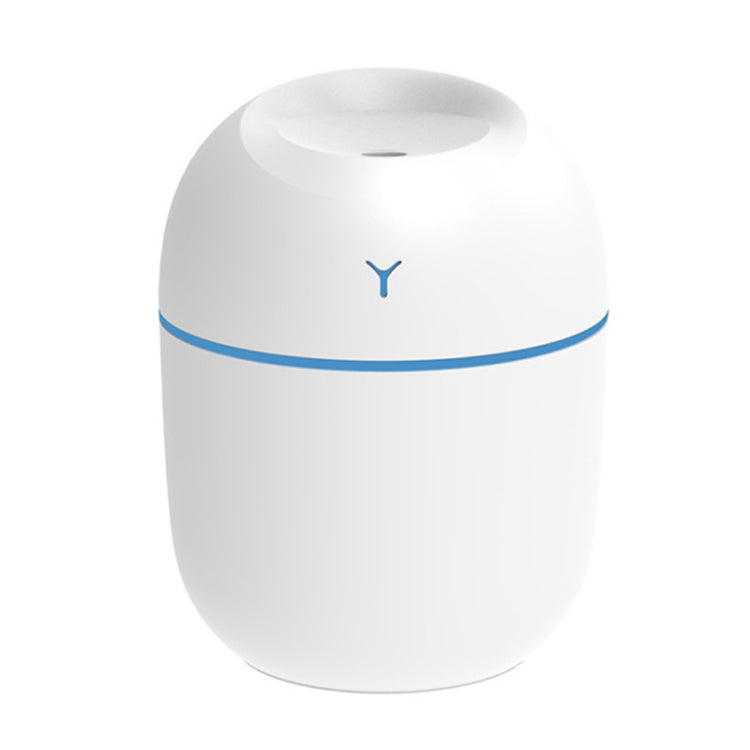 USB迷你桌面彩色夜燈車用加濕器，規格：250ml（Y-白），250ml（Y-粉），250ml（Y-藍），220ml（Y2-白），220ml（Y2-粉），220ml（Y2-藍）