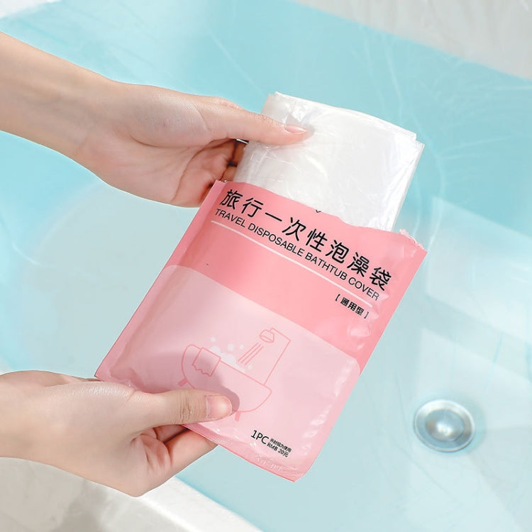 1包一次性浴袋加厚浴缸木桶SPA塑膠袋膜
