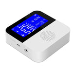 Tuya WIFI 溫濕度感測器，帶 2.9 吋 LCD 顯示，規格：僅感測器，帶感測線