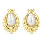 Stud Earrings Jewelry, E2208-1 White Pearl, E2208-2 Pink Pearl, E2208-3 Gray Pearl, E2209-23 Red Pearl, E2209-3 Symphony Shaped Semicircle, E2209-4 Symphony Glossy Semicircle, E2209-6 Symphony Sliced Heart, E2209-7 Symphony Star, E2109-17 Water Drops