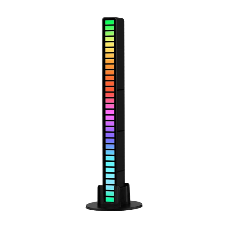 RGB聲控節奏響應燈音樂氛圍LED拾音燈，充電，插電
