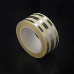 2.5cm x 5m金色瓷磚縫隙膠帶防水PVC自黏貼紙，金色，銀色，雷射