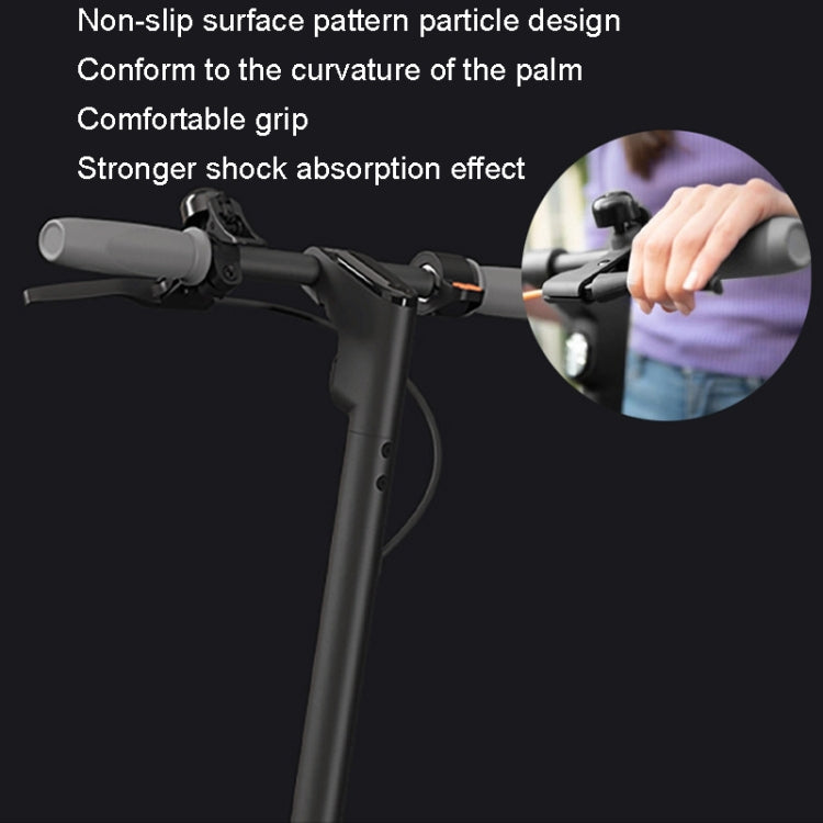 適用於Ninebot F30/F40 1對 電動滑板車矽膠把手套，把手套
