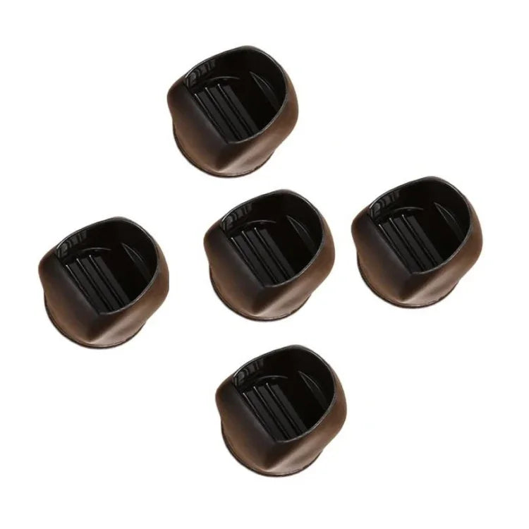 5pcs/set Wheel Chair Foot Cover Computer Chair Roller Fixer, Wheel Chair Foot Cover