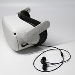 Meta Quest 2 VR 眼鏡入耳式頭戴 3.5 鋁合金耳機