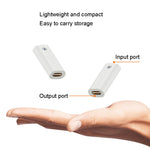 適用於 Apple Pencil 1/2 充電轉接器觸控筆充電轉換器，8Pin 母對母，8Pin 母對 Type-C/USB-C 母