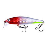 HENGJIA MI160 8.8cm 9g 漂浮水面小魚假餌，1、2、3、4、5、6、7、8、9、10，10色，10色盒裝