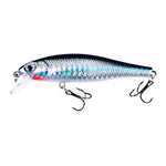 HENGJIA MI160 8.8cm 9g 漂浮水面小魚假餌，1、2、3、4、5、6、7、8、9、10，10色，10色盒裝