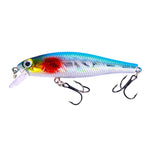HENGJIA MI160 8.8cm 9g 漂浮水面小魚假餌，1、2、3、4、5、6、7、8、9、10，10色，10色盒裝