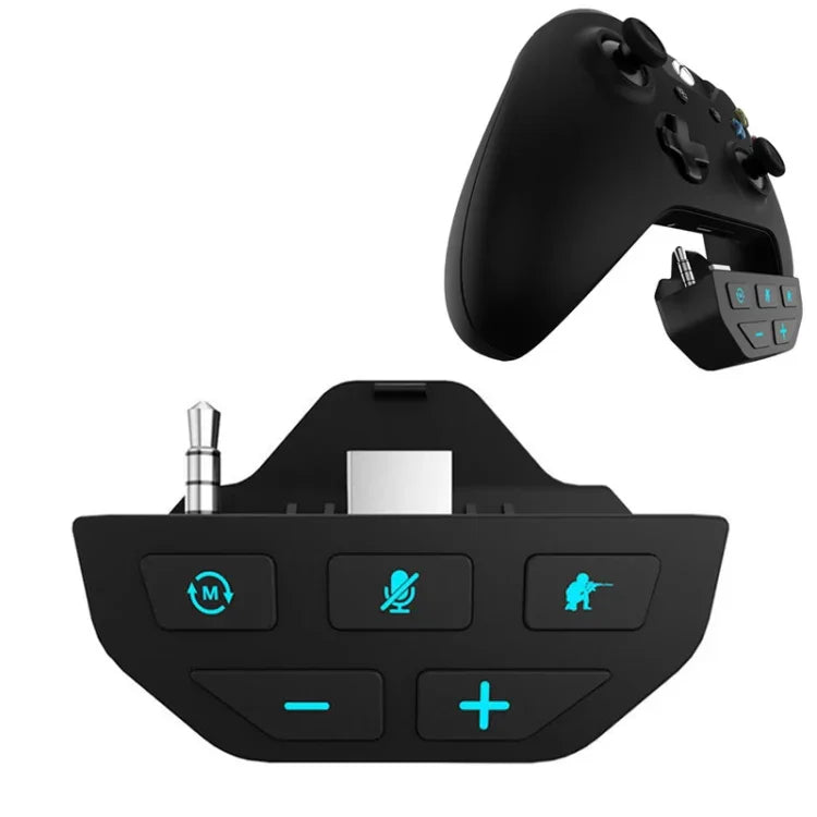 適用於 Microsoft Xbox One S / X / Elite HS-XO193A 遊戲手柄音效增強器 3.5mm 轉換器耳機轉接頭，適用 Xbox One S / X / Elite