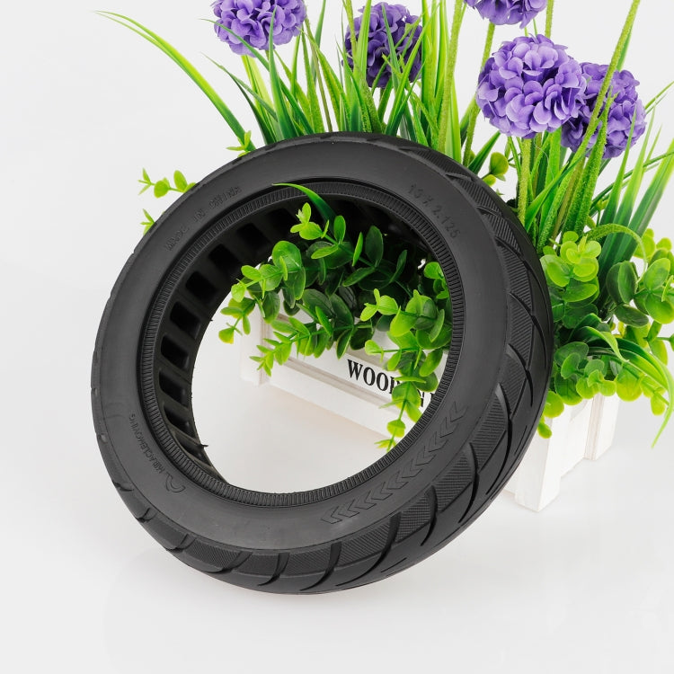 10x2.125 吋實心輪胎 適用 Ninebot Segway F20/F25/F30/F40 電動滑板車，10x2.125 吋