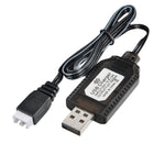 7.4V 鋰電池充電器 玩具飛機配件 USB 數據線